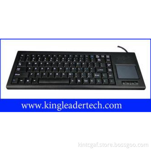 Compact rugged plastic industrial keyboard with FN key and